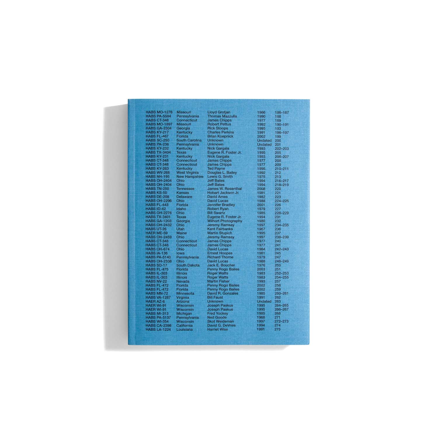 A Field Measure Survey of American Architecture