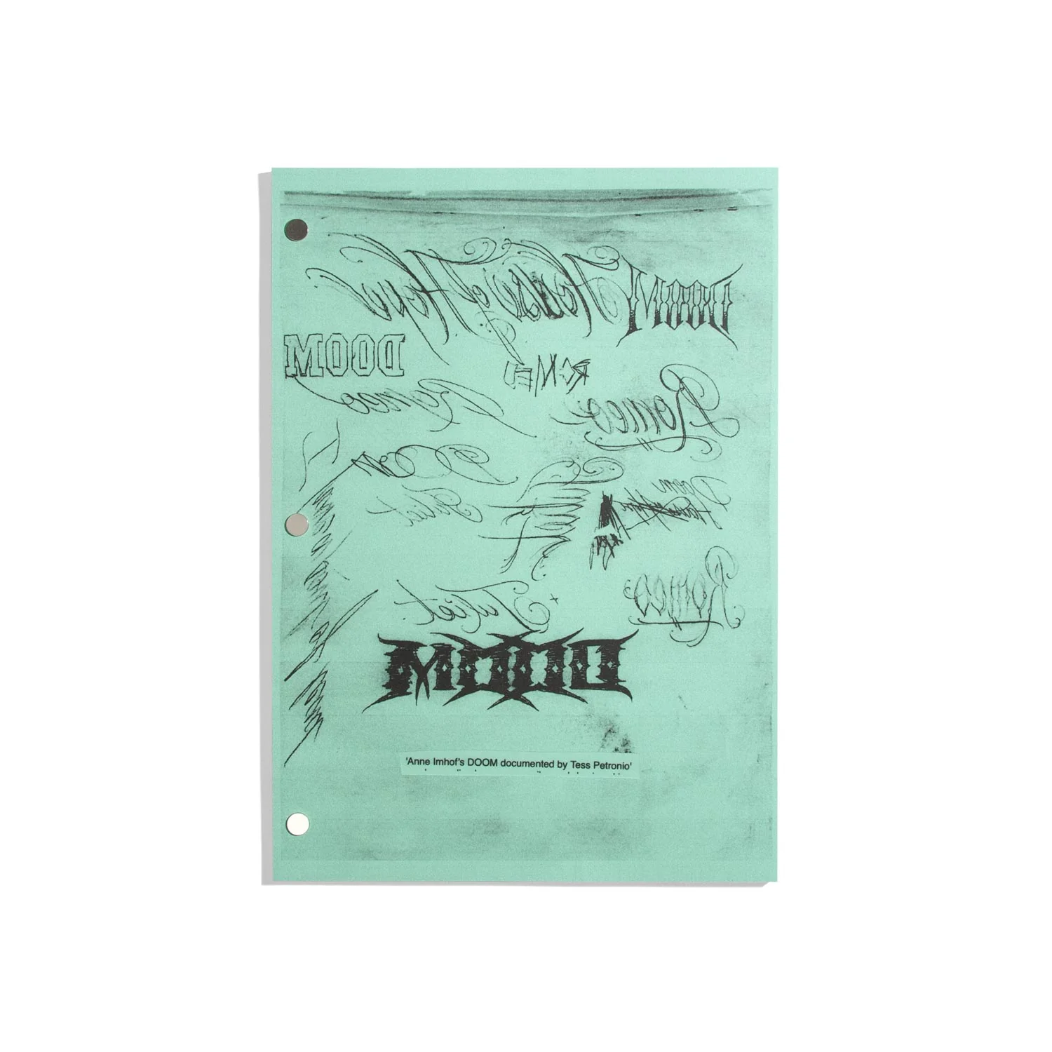 Anne Imhof's DOOM documented by Tess Petronio