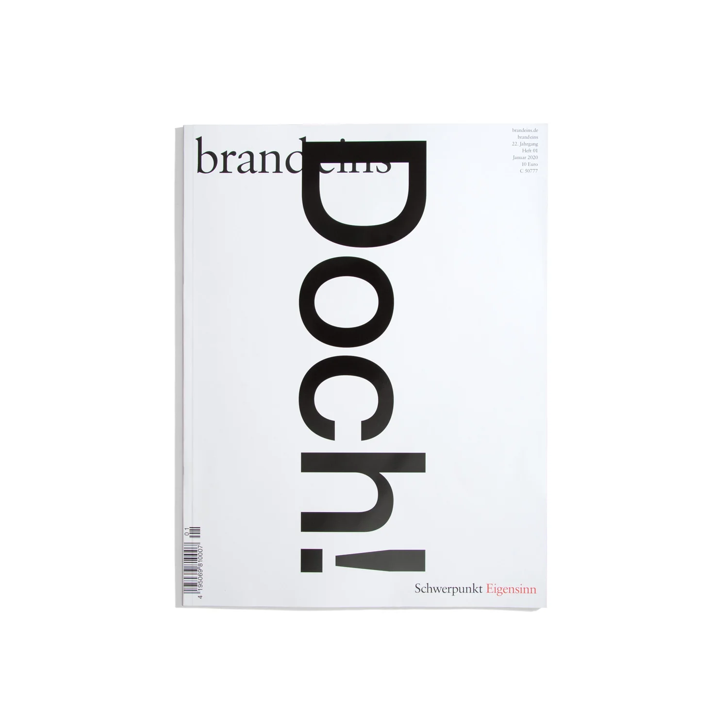 Brand Eins Jan. 2020