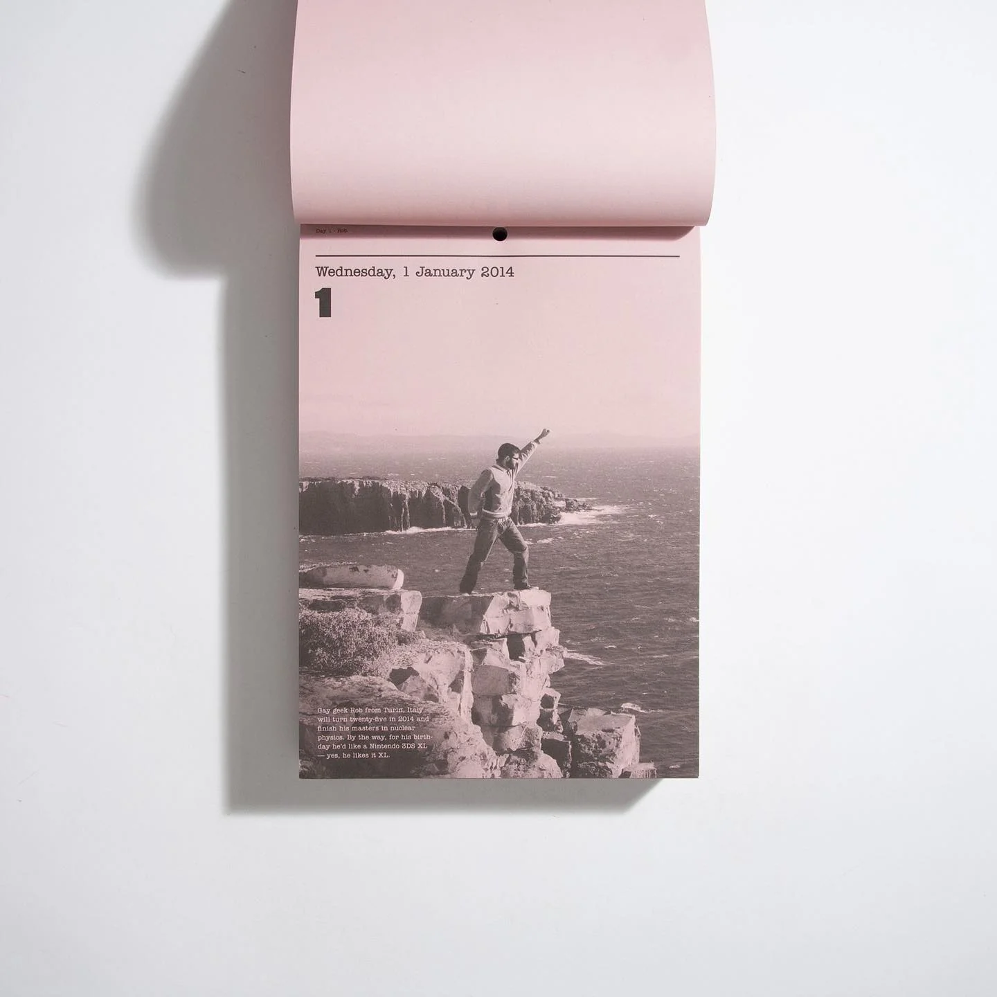 Butt Calendar from 2014 with matching dates for 2025 (magnificent, rare, out of print) - Image 3