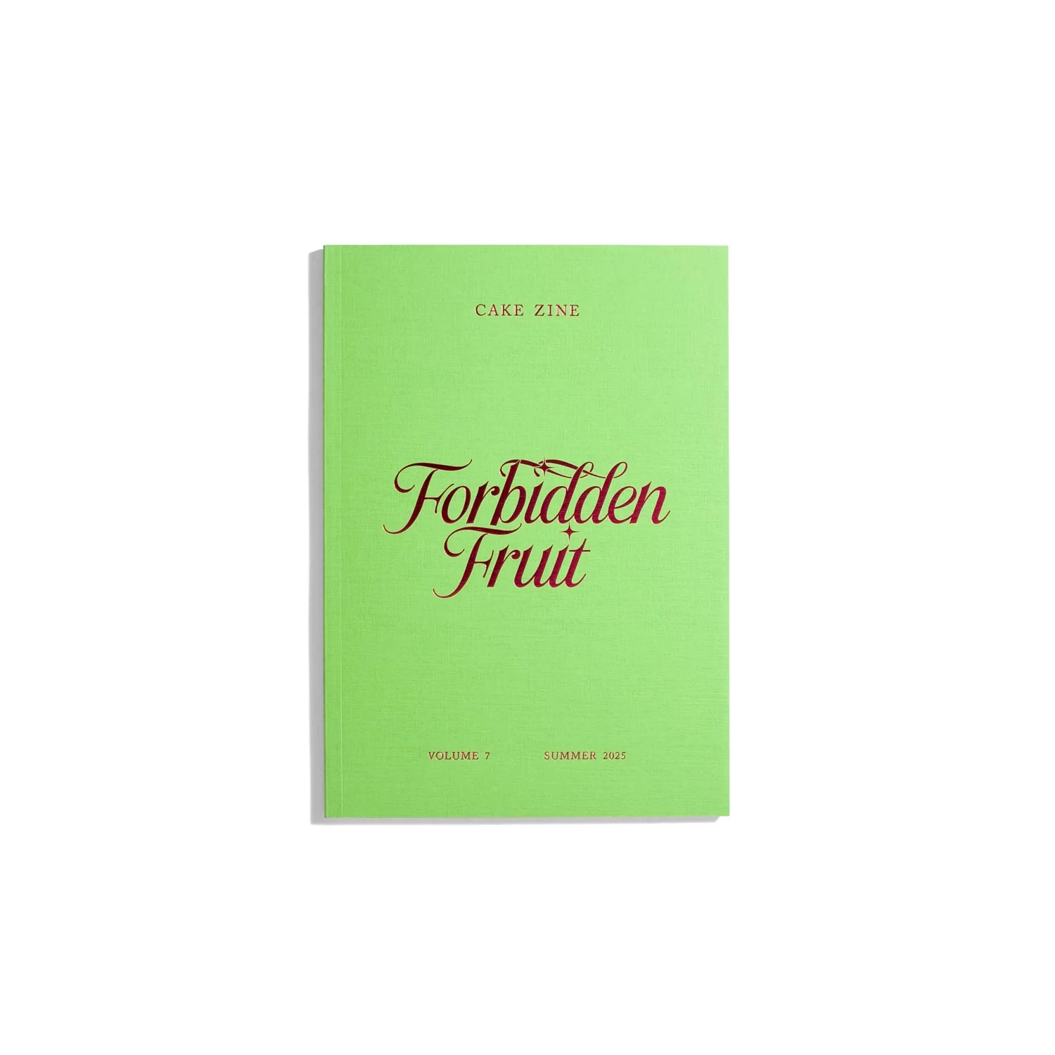 Cake Zine Vol. 7 - Forbidden Fruit