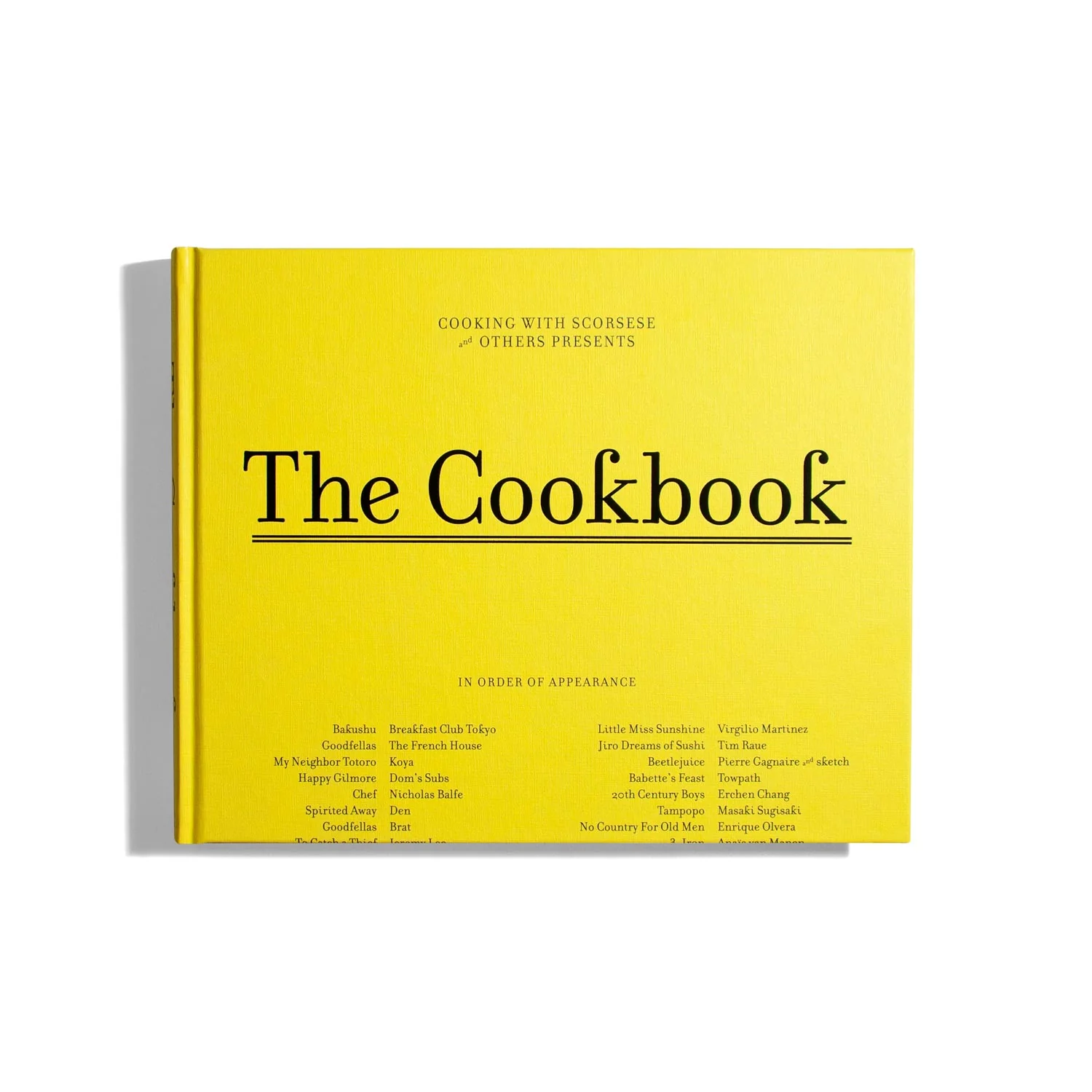 Cooking with Scorsese