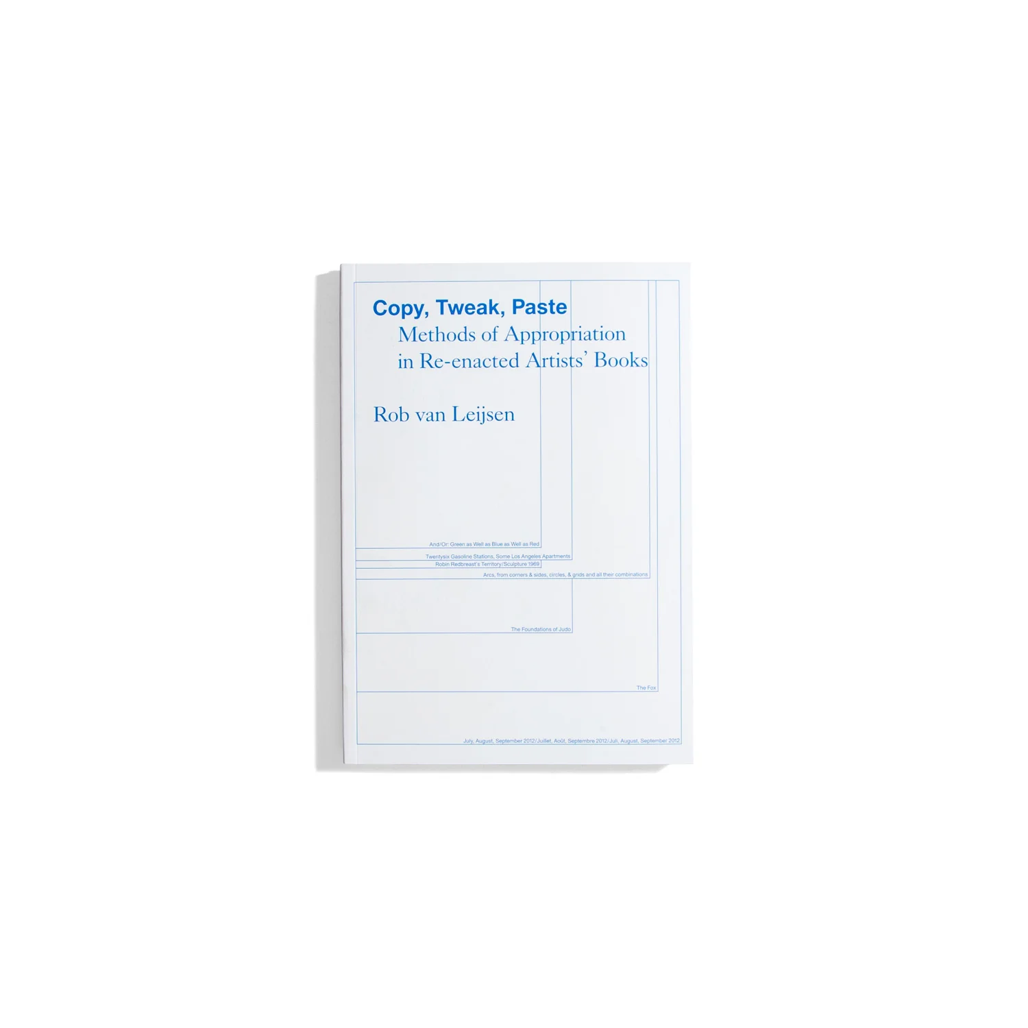 Copy, Tweak, Paste: Methods of Appropriation in Re-enacted Artists' Books