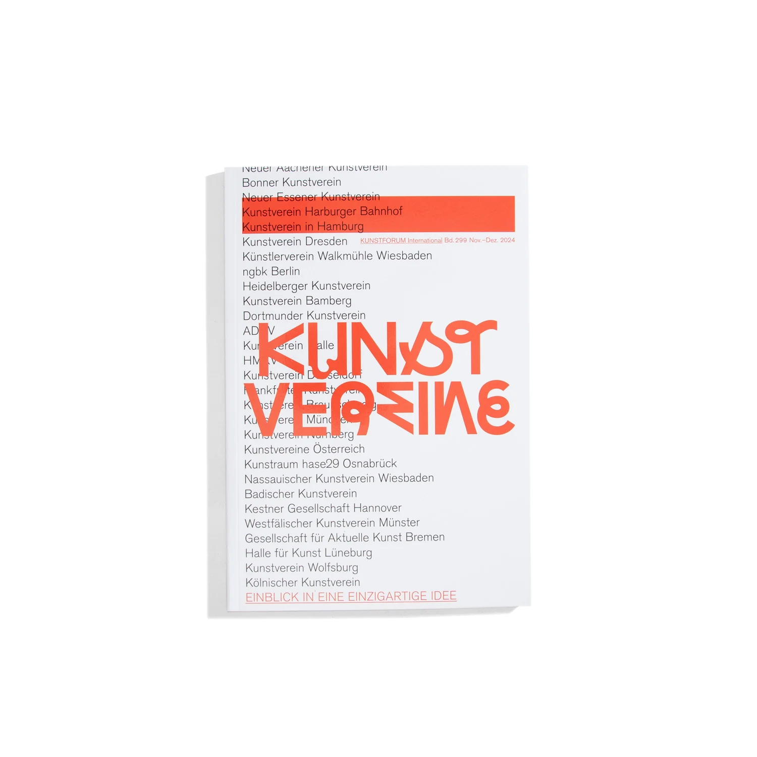 Kunstforum #299 2024 - Kunstvereine