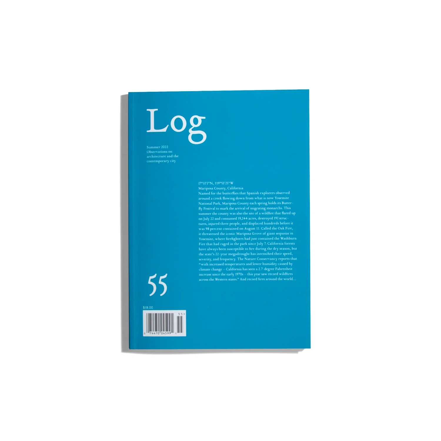 Log #55 Summer 2022
