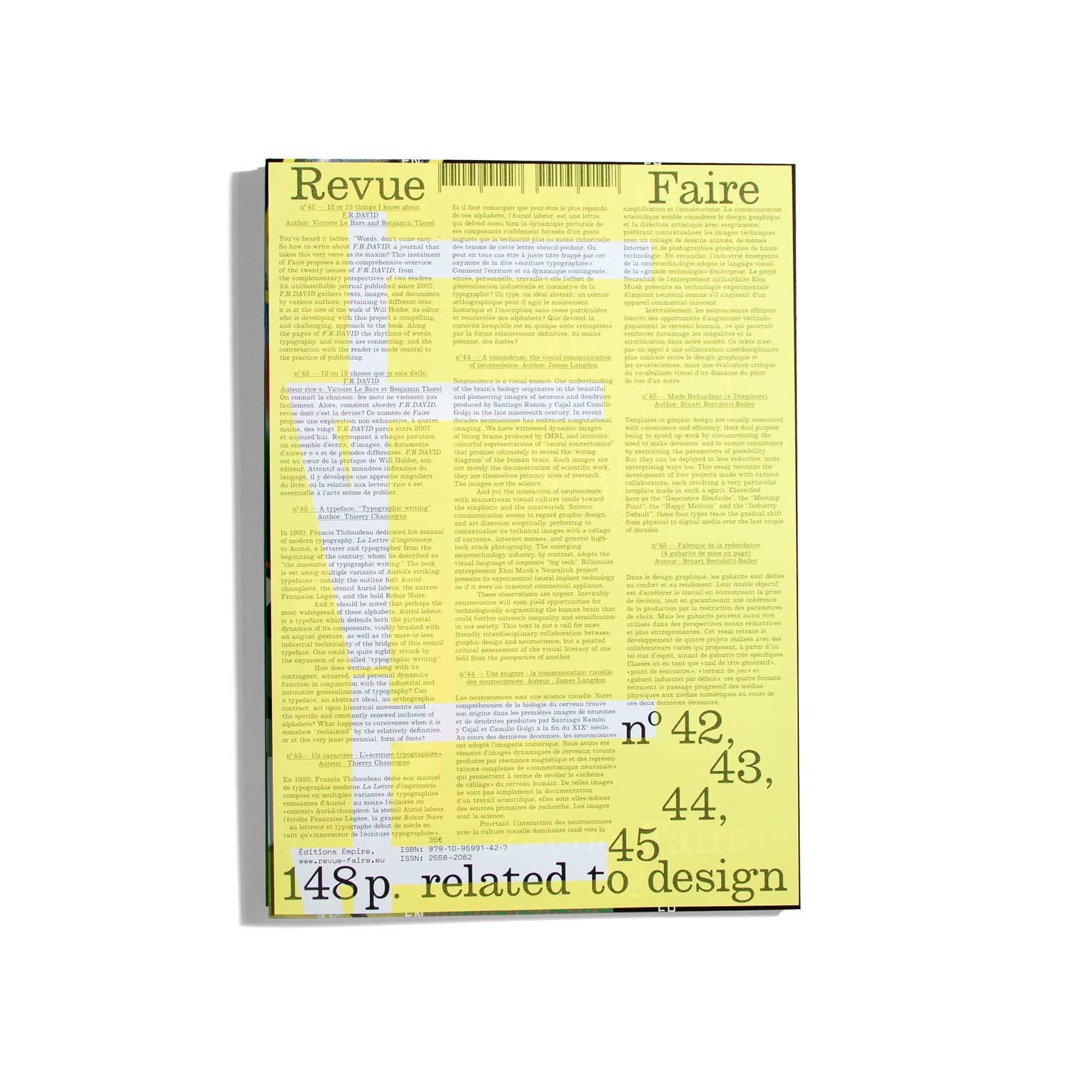 Revue Faire #42/43/44/45