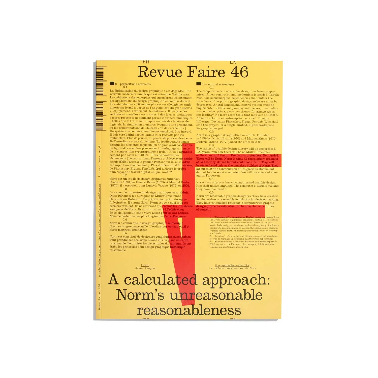 Revue Faire #46 - Norm