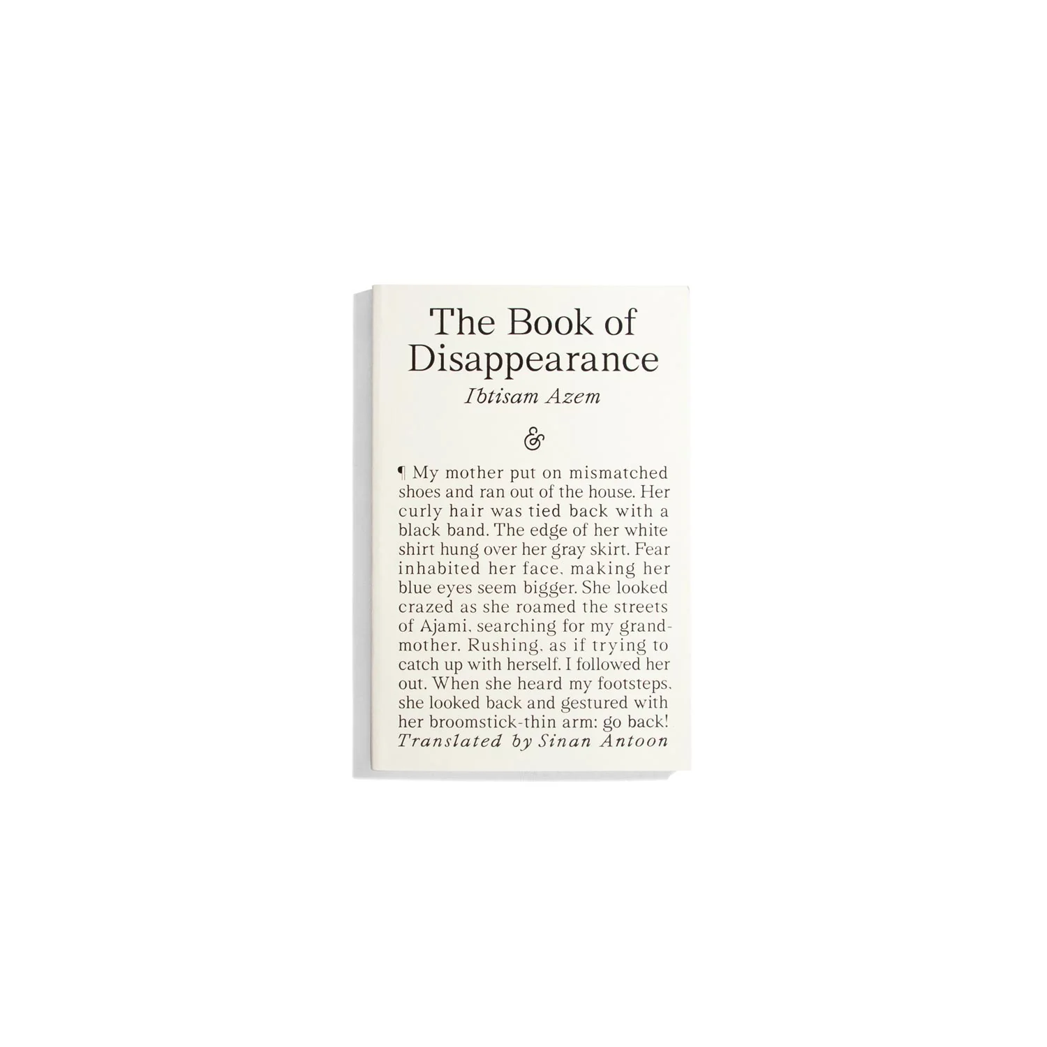 The Book of Disappearance - Ibtisam Azem