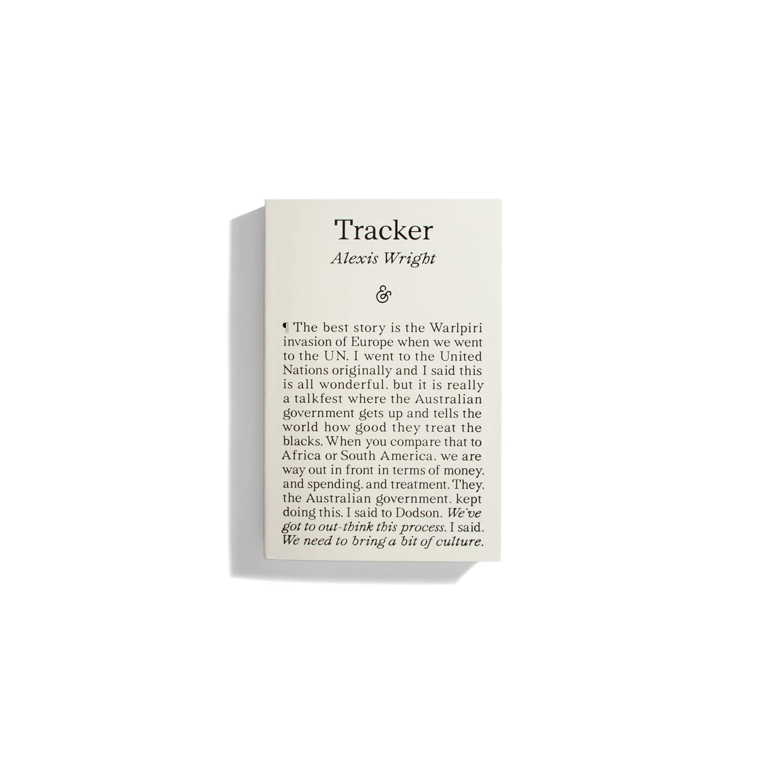 Tracker - Alexis Wright