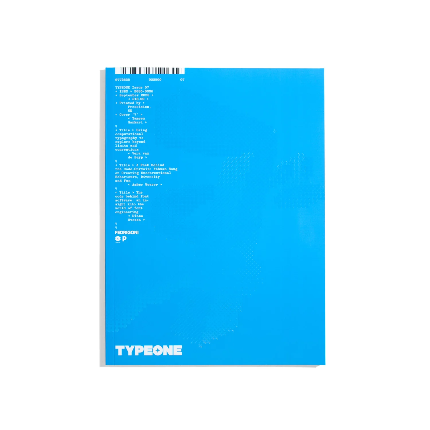Typeone Magazine #7 2023